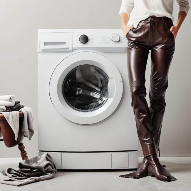 Jak prać skórzane spodnie w domu