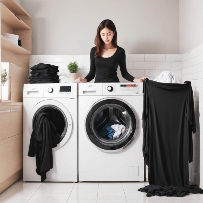 Jak uniknąć blaknięcia czarnych ubrań